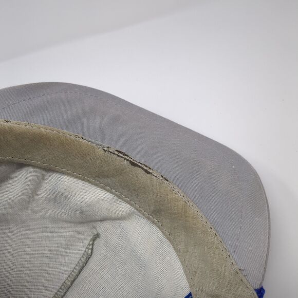 Elanco Sonalan Snapback Hat Gray One Size Adjustable Embroidered Mesh Rope - Picture 7 of 8